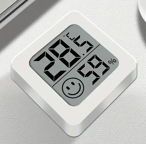 Міні РК-цифровий термометр і гігрометр — портативний вимірювач температури та вологості для дому та вулиці - фото 7