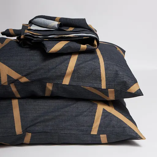 Постільний набір Moon&Star (підковдра 200х220 см + 2 наволочки 40х60 см) Мікросатин Premium Deep Blue Luxe - фото 3