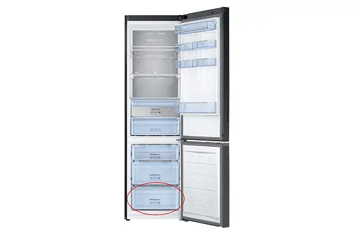 Контейнер морозильной камеры для холодильника Samsung RB37, DA97-13475С нижний 465x340x227 мм - фото 4