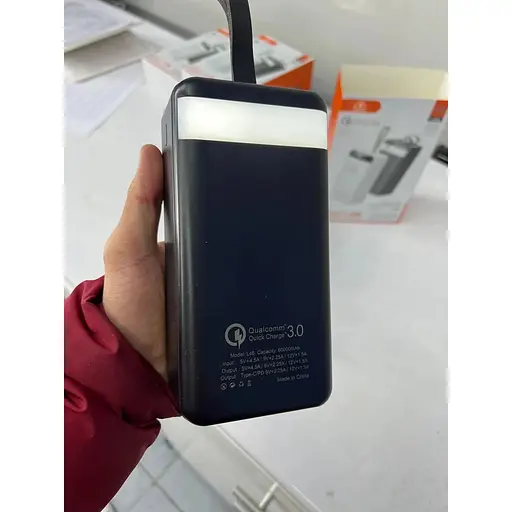 Power Bank Lionpatton L45 40000 mAh Black. Універсальна мобільна батарея. Потужний повербанк Чорний, 40000 - фото 3