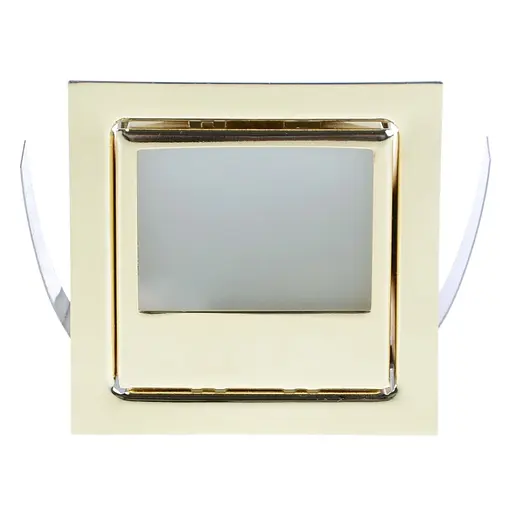 Светильник Brille мебельный точечный квадрат HDL-07-втL10A BRASS