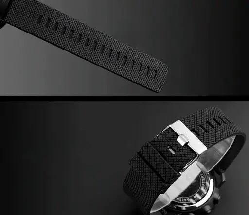 Чоловічий спортивний годинник Skmei 1213 dekker чорні - фото 7