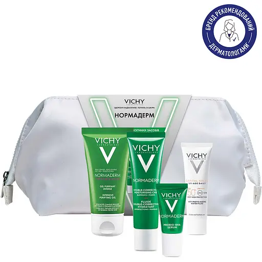 Набор Vichy Normaderm для коррекции недостатков жирной и проблемной кожи лица (VUA03570) - фото 2