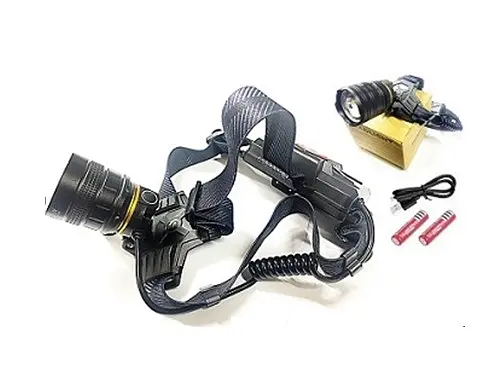 Яскравий налобний ліхтар BL-8076-2-GT100 zoom + microUSB + 2х18650 (4 режими) - фото 4