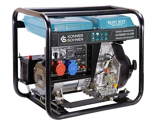 Генератор дизельний Konner&Sohnen 7/7.5 кВт KS 9100HDE-1/3 ATSR - фото 2