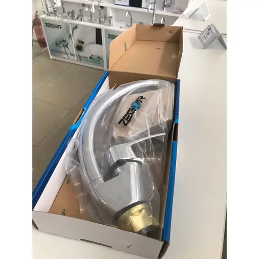 Змішувач для кухні Zegor YUB4-A279 одноважільний Хром 30412 - фото 3