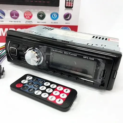 Автомагнитола MP3 1096 BT 1 DIN с LED дисплеем - фото 4