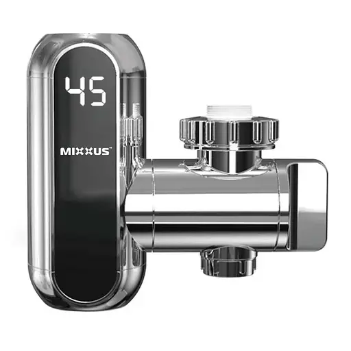 Водонагреватель Mixxus Electra 650-E хром 3,3 kW с креплением на излив MI6509 - фото 1