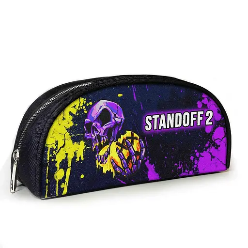 Пенал шкільний з принтом Standoff 2, 23х10х8 см дитячий для дівчинки, хлопчика (3927)