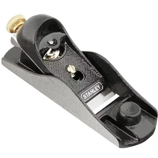 Рубанок торцьовий Stanley з регулюванням леза 178 мм ширина ножа 40 мм (1-12-220)