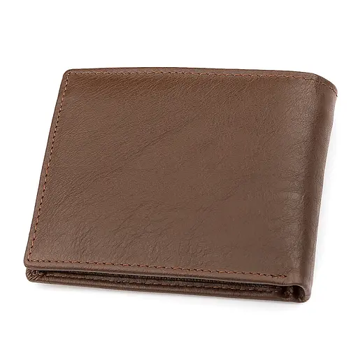 Мужской кожаный кошелек (ST-1) ST Leather 11.5х9х2.5 см acs0015172 - фото 2