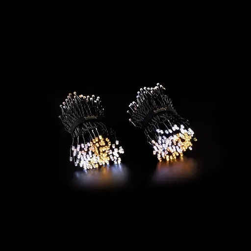 Twinkly Smart LED Гірлянда Twinkly Strings AWW 400, Gen II, IP44, довжина 32м, кабель чорний - фото 5