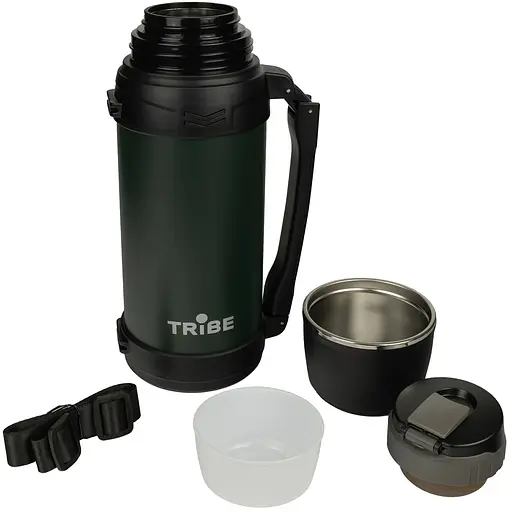 Термос Tribe Family line 2 л T-DG-0001 Olive (1042-T-DG-0001-olive) - фото 3