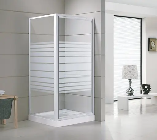 Душова кабіна Eger Frida 90x90 см з піддоном 599-151-15, другий, білий - фото 2