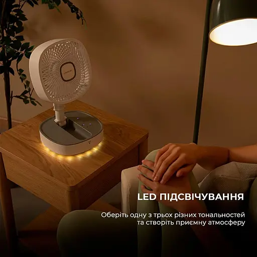 Вентилятор Cecotec Telescopic fan EnergySilence 1000 FoldAir Portable (CCTC-08361) [139718] - фото 6