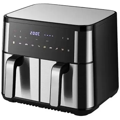 Аерофритюрниця безмасляна Zepline ZP-209 на 2 контейнери по 6л з сенсорним керуванням 4000Вт - фото 1