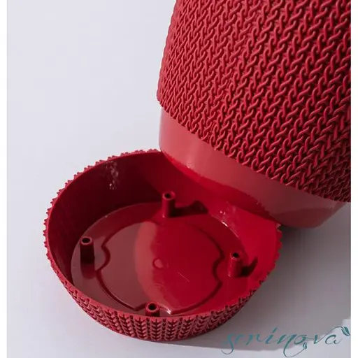 Горшок для цветов Serinova Sumela 1.4 л красный (00-00011573) - фото 4