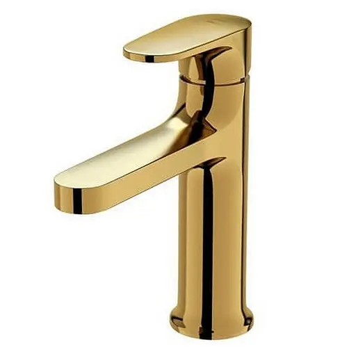 Смеситель для умывальника Cersanit Inverto золотой S951-297 Золотой - фото 1
