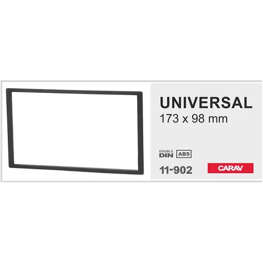 Универсальная рамка 2 DIN Carav 11-902 - фото 4