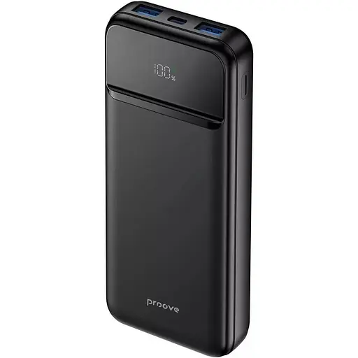 Павербанк Proove Illuminator 2 Black 10 000 mAh / 22.5 Вт (PBI122210001) - фото 1