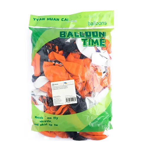 Воздушный шар Хэллоуин 12 дюймов, микс, 100 шт/уп, IDEA12-HOL22 - фото 4