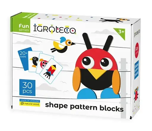 Фігурна мозаїка, 30 елементів, 900071