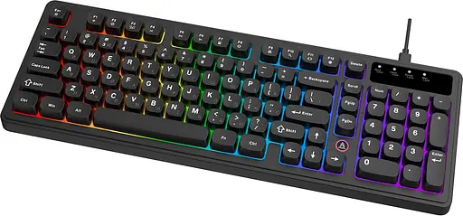 Клавіатура Ajazz AF98 Black USB-C (AF98-B) - фото 5