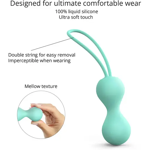 Вагінальні кульки Love To Love Joia - Enjoy Mint - фото 2