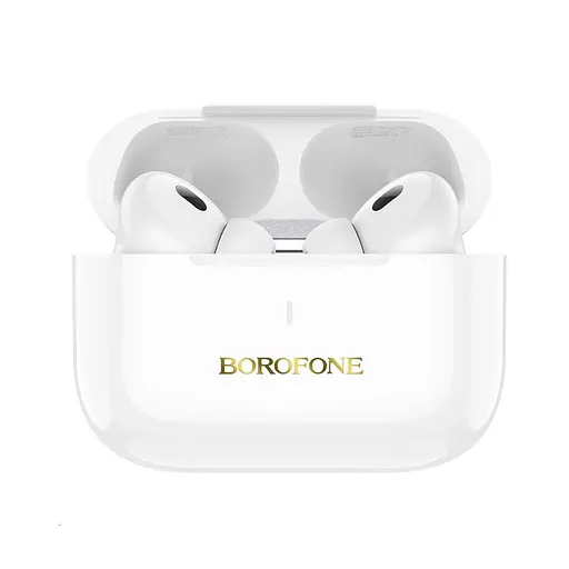 Бездротові навушники BOROFONE BW59 Plus True wireless ANC noise reduction BT headset White - фото 4