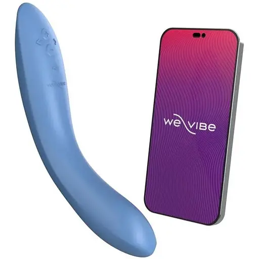 Вібратор We-Vibe Rave 2 Twisted Pleasure Blue - фото 2