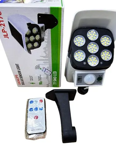 Вуличний ліхтар світильник на сонячній батареї Jianlips JLP-2178 з датчиком руху з пультом IP65 - фото 8