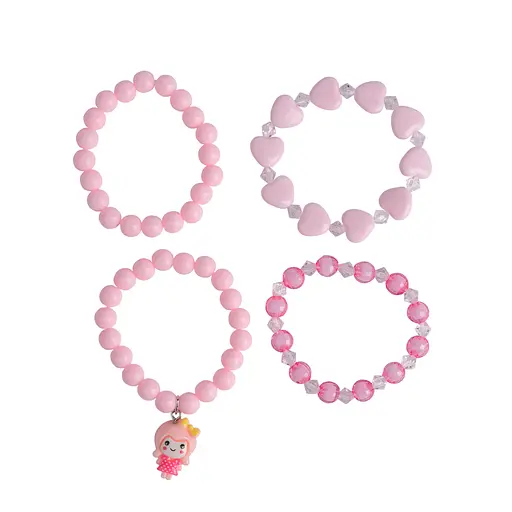 Набор браслетов Принцесса 4шт. - фото 2