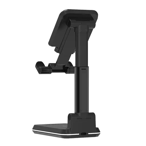 Бездротова док-станція 3в1 T6 3in1 15W+15W чорна - фото 3