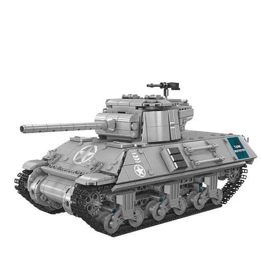 Конструктор танк М36  на радіокеруванні  Mould King Jackson Tank Destroyer Technik військова техніка  для дорослих та дітей 1057 деталей - фото 2