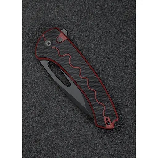 Ніж складаний Sencut Squiggy Burgundy/Black S24082A-3 - фото 11