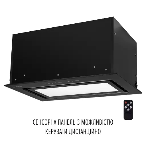 Витяжка повновбудована Perfelli Design Vision 6 Nero Silenzio - фото 5