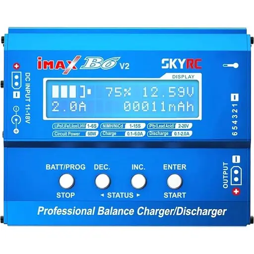 Універсальний зарядний пристрій другого покоління SkyRC Imax B6 V2 (100945)