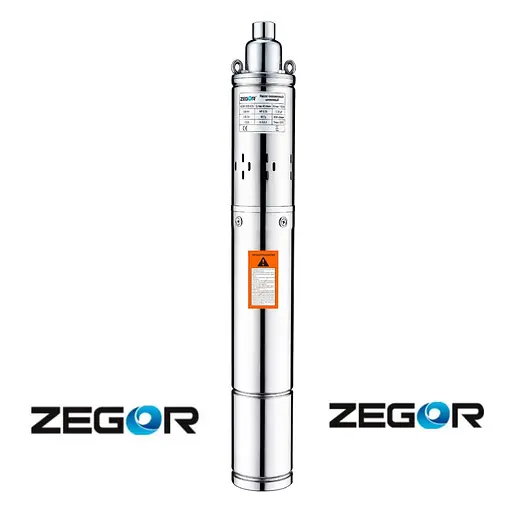 Насос глибинний шнековий Zegor 3QGD1.2-50-0,55 кабель 10 м 30412 - фото 2