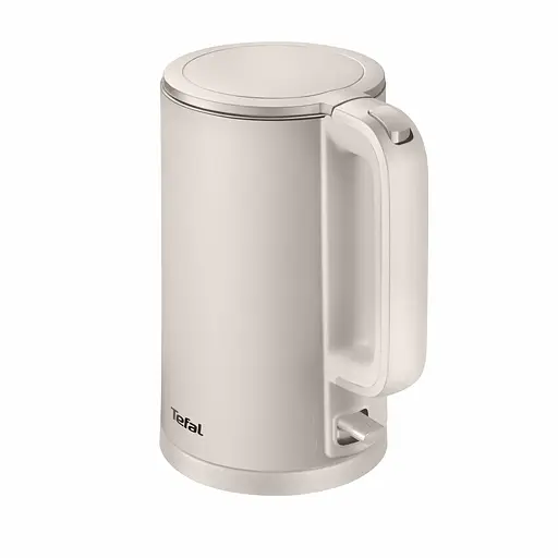 Tefal Электрочайник Thermo Protect, 1.5л, пластик, нержавеющая сталь, бежевый - фото 3