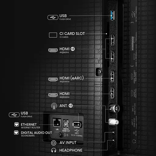 LED-телевізор Hisense 65E8Q - фото 5