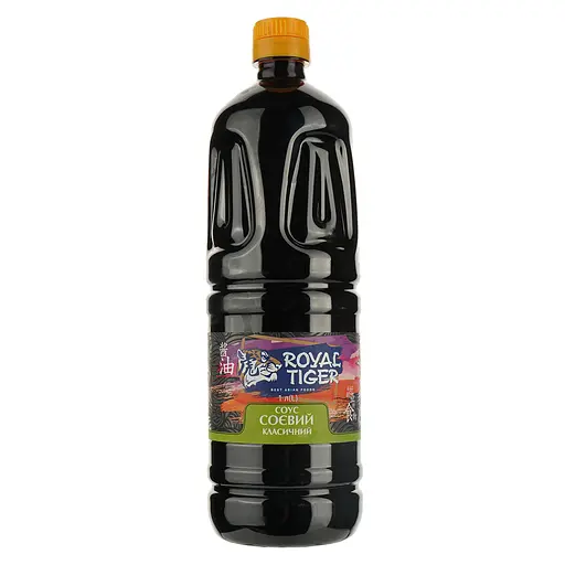 Уцінка. Соус соєвий Royal Tiger Класичний 1 л  - фото 1