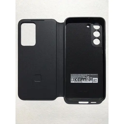 Оригінальний чохол-книжка Samsung S-View Flip Cover для Galaxy S22 5G (6.1") Чорний EF-ZS901CBEGRU - фото 9