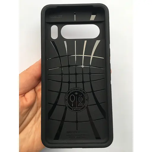 Оригинальный противоударный чехол Spigen Core Armor для Pixel 8 Pro (6.7") Matte Black ACS06332 - фото 6