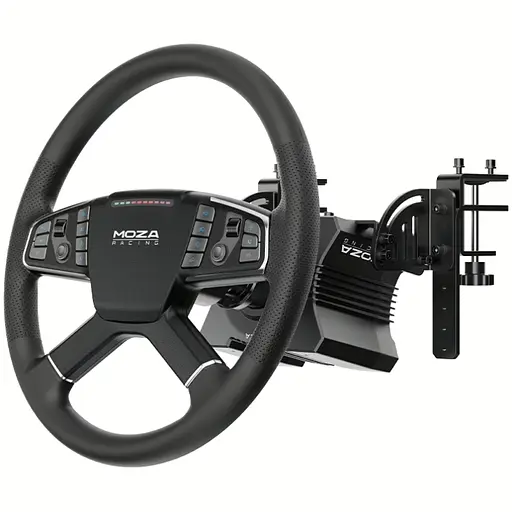 Руль и педали Moza Racing R5 Trucking Bundle для PC 14 кн. двойн. педали SR-PLite руль TSW - фото 2