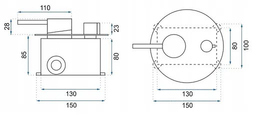 Душова система прихованого монтажу Rea Lungo Miler + Box з термостатом brushed gold REA-P6716, Золотий - фото 8