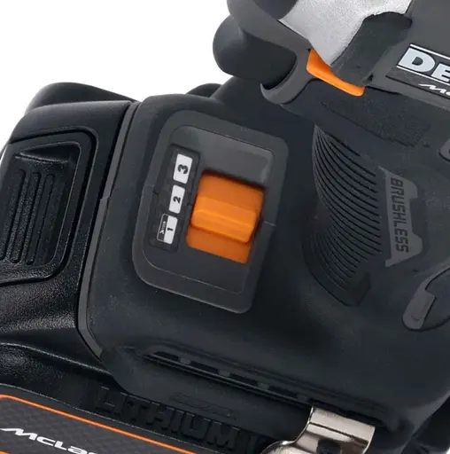 Шуруповерт ударный DeWalt McLaren F1 Team Limited Edition с АКБ и ЗУ DCF85MM2T - фото 7