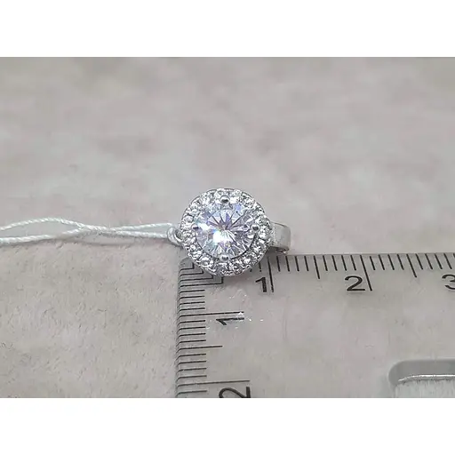 Срібні сережки TOP Silver з фіанітами. 9520100Б - фото 5