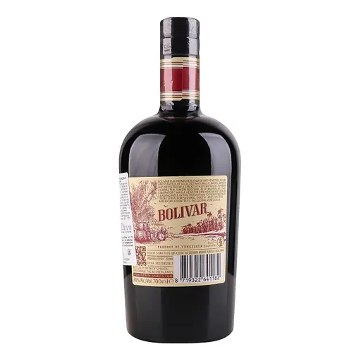 Напиток на основе рома Bolivar 8 y.o. Venezuela 40% 0.7 л  - фото 2