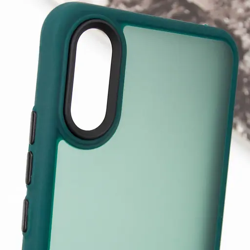 Чохол Epik TPU+PC Lyon Frosted для Xiaomi Redmi 9A Green - фото 6