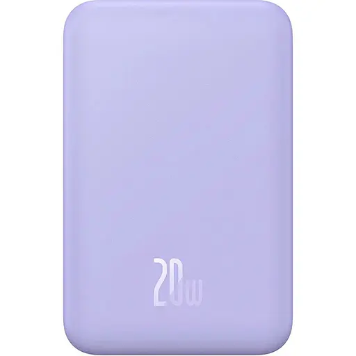 Внешний аккумулятор Baseus Magnetic Bracket Mini 5000mAh 20W Purple P10022107513-00 (117954)